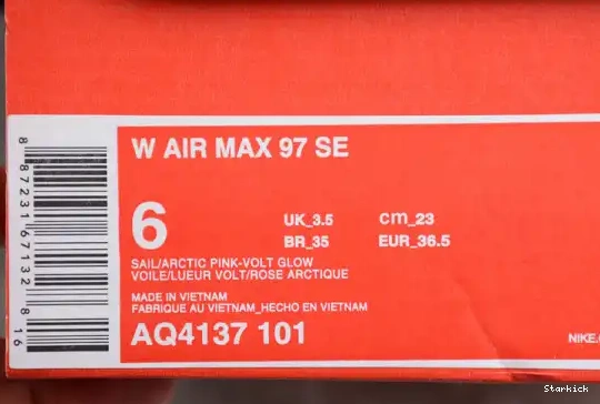 GLOW MAX ARCTIC WOMENS 97 NIKE PINK VOLT SAIL AQ4137-101 SE “CORDUROY” AIR 0702